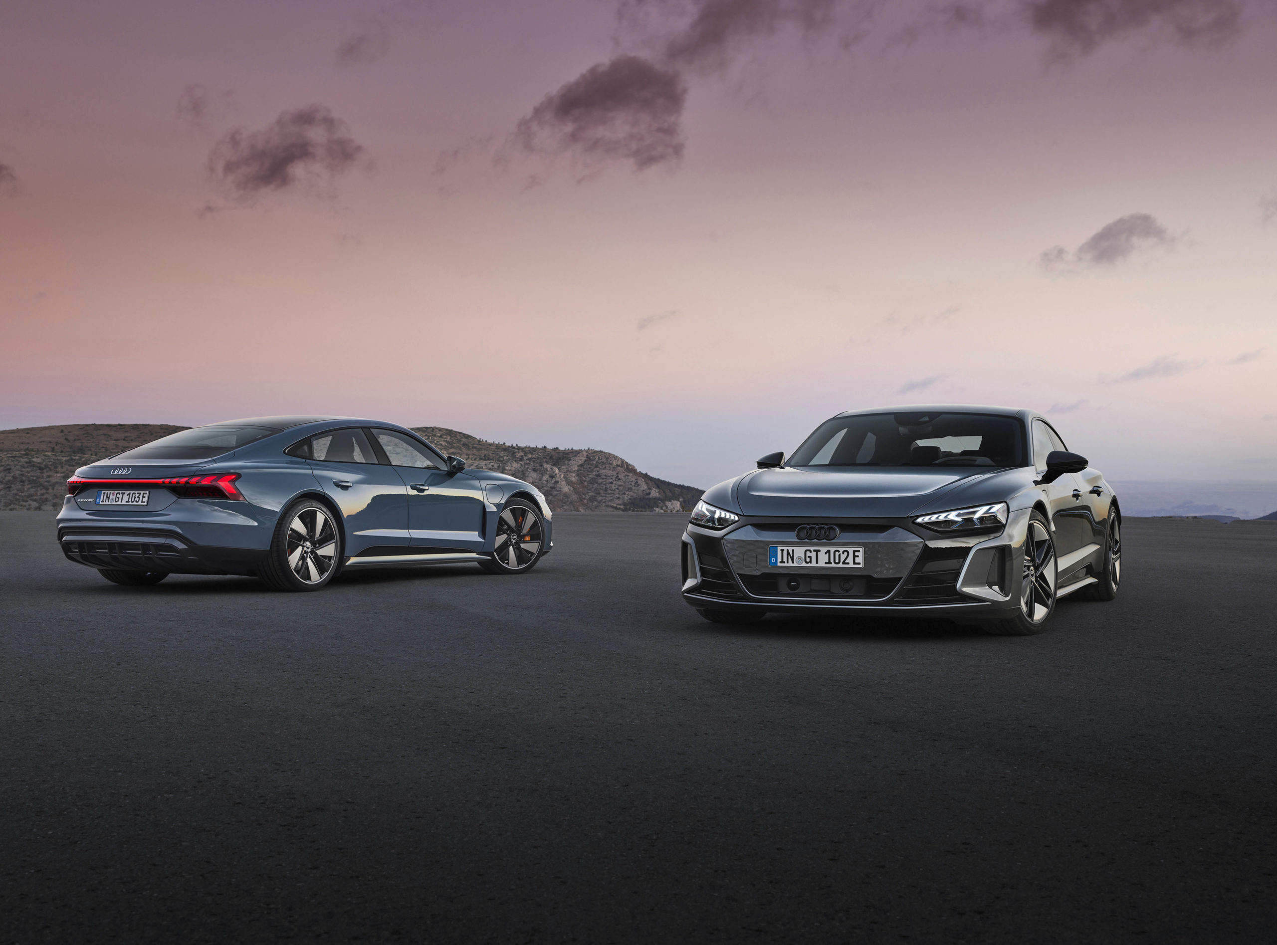 La revolución eléctrica y deportiva con el Audi e-tron GT y el RS e-tron G