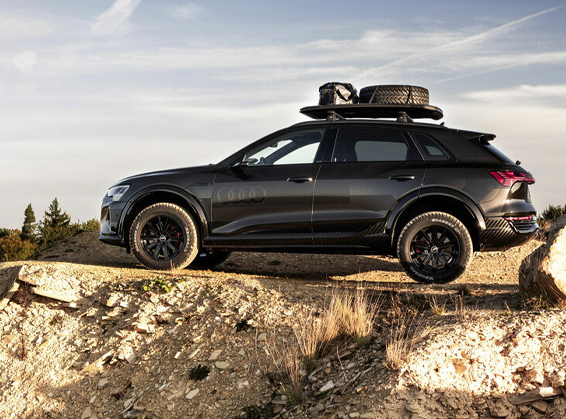 Audi Q8 e-tron edition Dakar, un homenaje a la potencia y la competición